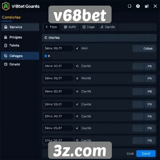 Configurações de conta e personalização no v68bet