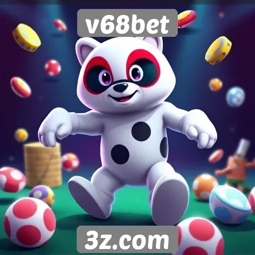 Variedade de jogos disponíveis na plataforma v68bet